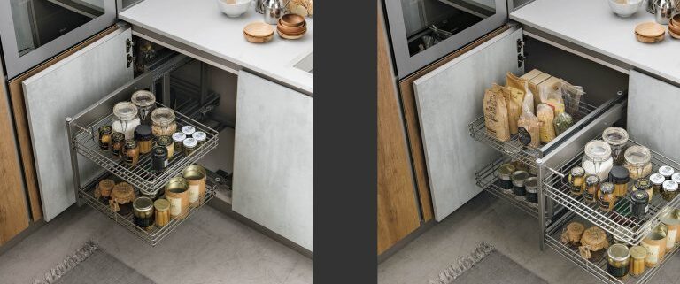 Praktikus sarok megoldások a Stosa konyhában