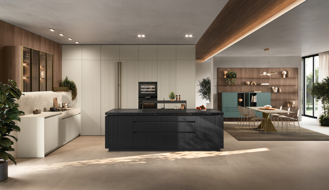 A modern konyha letisztult megjelenése mögött részletekbe menő tervezési folyamat áll.