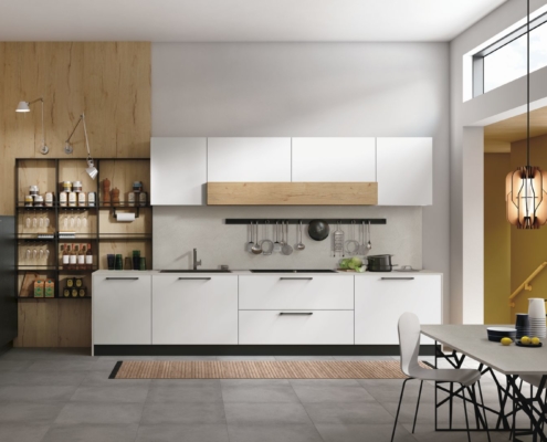 kis konyha ötletek modern stílusban