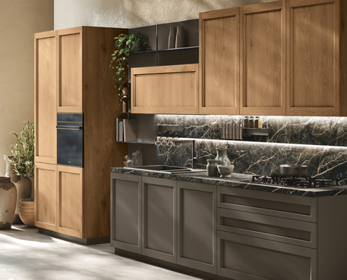 Stosa Palio kis konyhatervezése